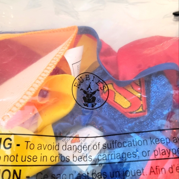 Girls Deluxe Super Hero Woman Rubies Halloween Costume with Cape Size Small - Picture 6 of 7